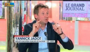 Yannick Jadot, député européen Europe-Écologie - Les Verts (EELV), Le Grand Journal - 29 mai 2/4