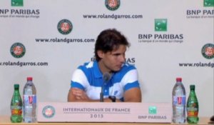 Roland-Garros: Nadal dans le dur