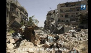 La France confirme l'utilisation de gaz sarin en Syrie