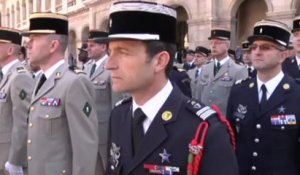 Prise d'armes du CEMAT et remise de décorations aux Invalides le 6 avril 2011 - avril 2011