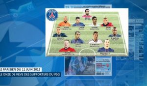 Le onze de rêve des supporters du PSG, le dossier Lewandowski relancé !