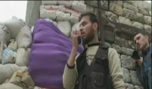 Syrie : le système D des rebelles face aux snipers