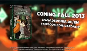 Goodbye Deponia - Teaser Officiel