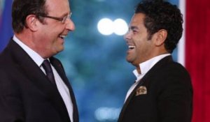 Debbouze amuse Hollande en comparant Sarkozy à Joe Dalton