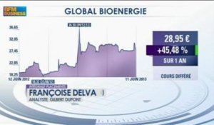 Recommandation de Gilbert Dupont, Global Bioenergies: Françoise Delva, Intégrale Placements - 13/06