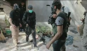 Syrie : les images d'une attaque à l'arme chimique