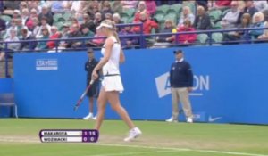 Eastbourne - Wozniacki gagne la bataille des championnes