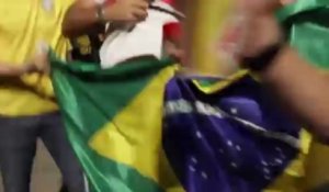 C.Conf - Les fans du Brésil fêtent leur finale