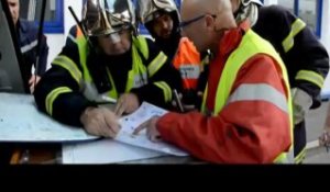 Lorient. Simulation d'un incendie à bord d'un navire à DCNS