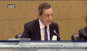 Travaux en commission : Audition de Mario Draghi, président de la BCE, par trois commissions