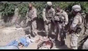 Des Marines américains urinent sur des cadavres de présumés talibans ?