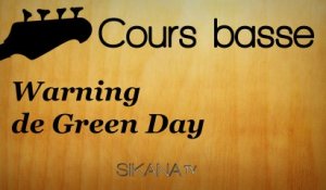Cours basse : jouer Warning de Green Day - HD