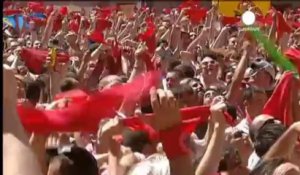 Les indépendantistes basques perturbent la San Fermin