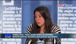 BFM TV / Bartoli : "un rêve de petite fille" 09/07