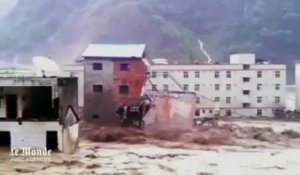 Pluies torrentielles et glissements de terrain en Chine