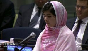 Malala à l'ONU : "Les talibans voulaient nous réduire au silence, mais ils ont échoué"