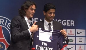 Al-Khelaïfi : "On a acheté Cavani pour jouer avec Ibra"