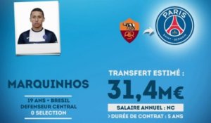 Officiel : le PSG s'offre Marquinhos !