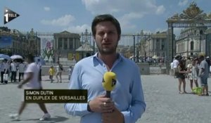 Feu d'artifice sur les Champs-Elysées