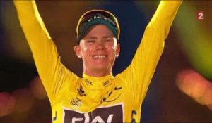 Chris Froome roi des Champs-Elysées