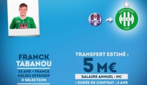 Officiel : Franck Tabanou est Stéphanois !
