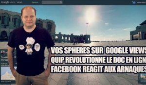 freshnews #487 Google Views. Quip. facebook réagit aux arnaques (31/07/13)