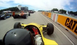 Doug Peterson Formula Race Car Crash