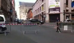 Tournage de la série Marc Saint-Georges à Saint-Quentin. La rue d'isle bloquée jusqu'à 16 heures.