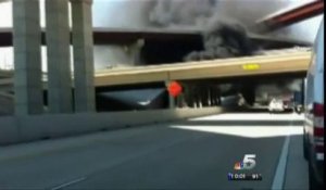 Accident d'un camion sur l'autoroute 161