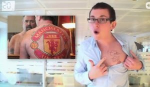 Il se fait tatouer «Manchester United» dans le dos