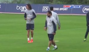 Blanc : "Cavani a pris du retard" 07/08