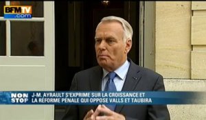 Jean-Marc Ayrault souhaite une "réforme pénale pour une justice efficace" - 14/08