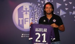 La recrue colombienne Abel Aguilar s'exprime au micro de TFC TV