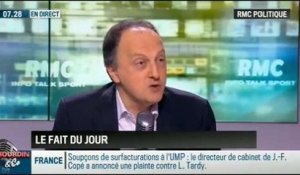 RMC Politique: Affaire Copé: "La solution serait la publication des comptes de l'UMP", selon Laurent Wauquiez - 28/02