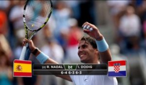US Open, 6e j. - Nadal continue son ascension