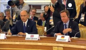 G20 : L'économie passe avant la Syrie