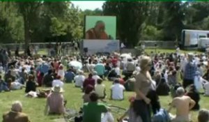 Le dalaï-lama sur grand écran