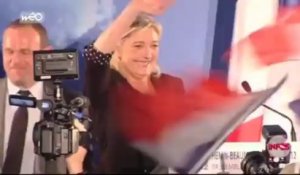 Mélenchon perd son pari, Le Pen triomphe