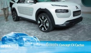 Citroen Concept C4 Cactus au Salon de Francfort 2013