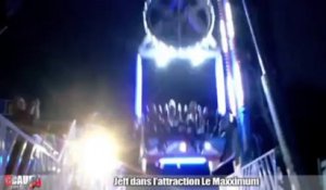 Jeff dans l'attraction Le Maxximum - C'Cauet sur NRJ