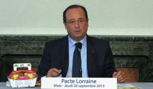 Intervention lors de la table ronde sur le "Pacte Lorraine" à Metz