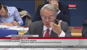 Audition - Audition pour suite à donner à l'enquête de la Cour des comptes sur les aides à la presse