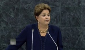 Internet : le discours de Dilma Rousseff à l'ONU (VF)