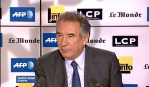 François Bayrou : le tiers-payant est une "déresponsabilisation de tout le monde"