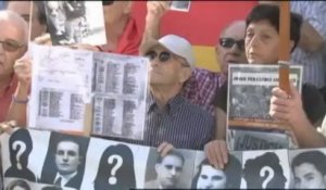 Espagne : des victimes du franquisme demandent justice