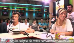 Shy'm obligée de twitter son aventure avec Cauet - C'Cauet sur NRJ