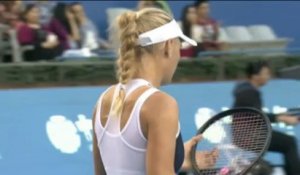 Pékin - Wozniacki passe l'obstacle Niculescu
