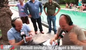 Cauet reçoit Pitbull à Miami - C'Cauet sur NRJ