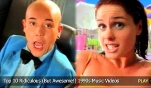 Top 10 Ridiculous 1990s Music Videos