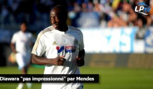 Diawara "pas impressionné" par Mendes
